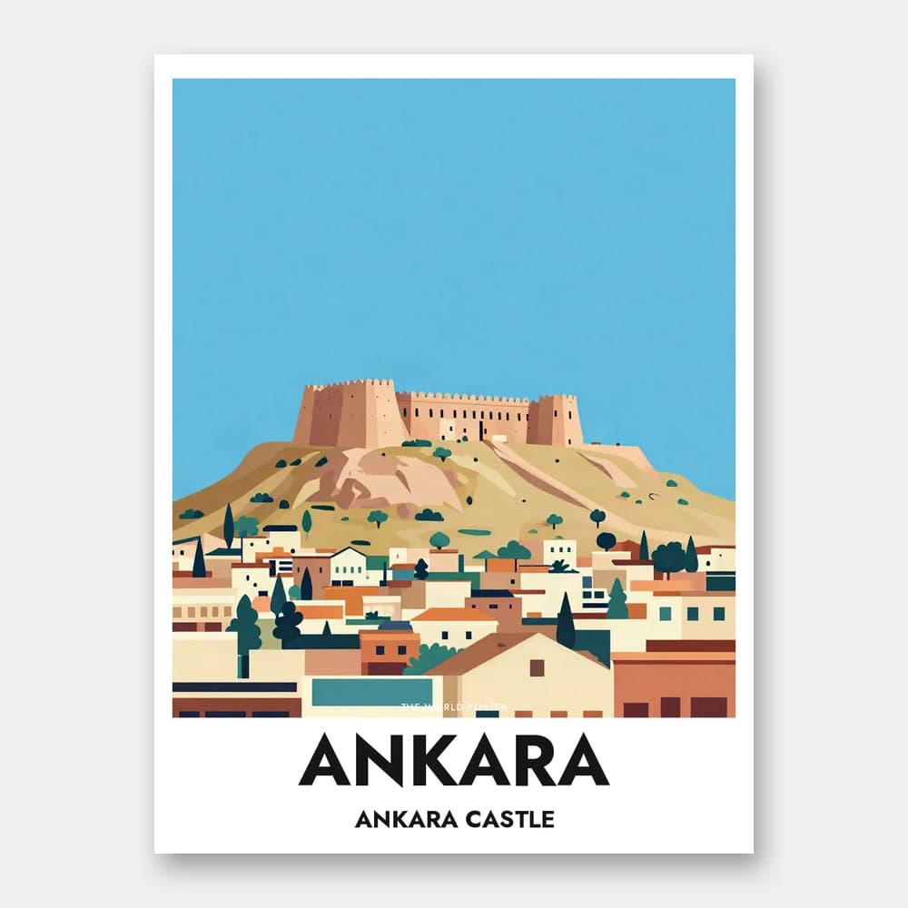 Poster ANKARA – Burg von Ankara - Image 1 of 6
