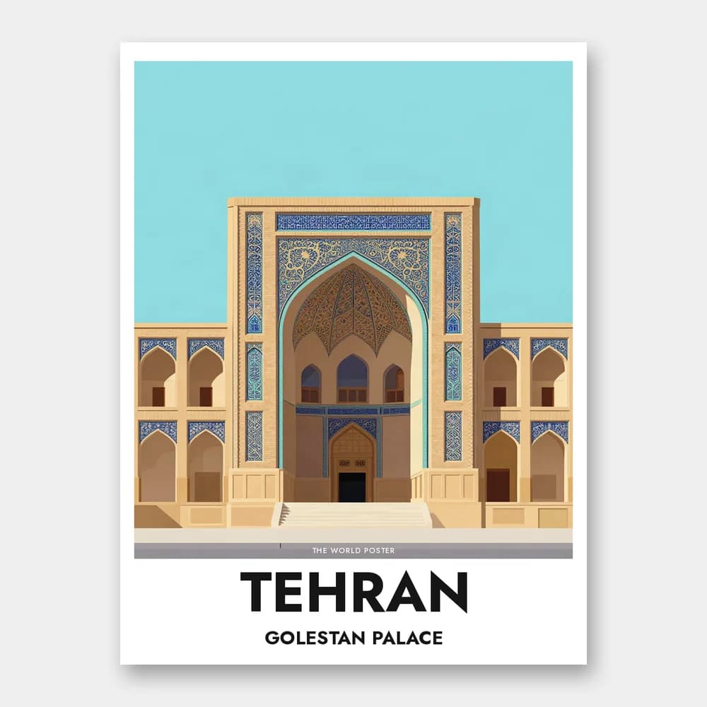 Poster TEHERAN – Golestan-Palast - Image 1 of 6