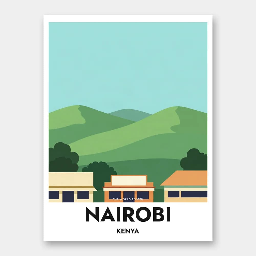 Poster NAIROBI – Ngong Hills - Image 1 of 6