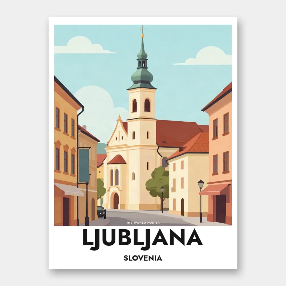 ポスター LJUBLJANA – 聖ピエトロ教会 - Image 1 of 6