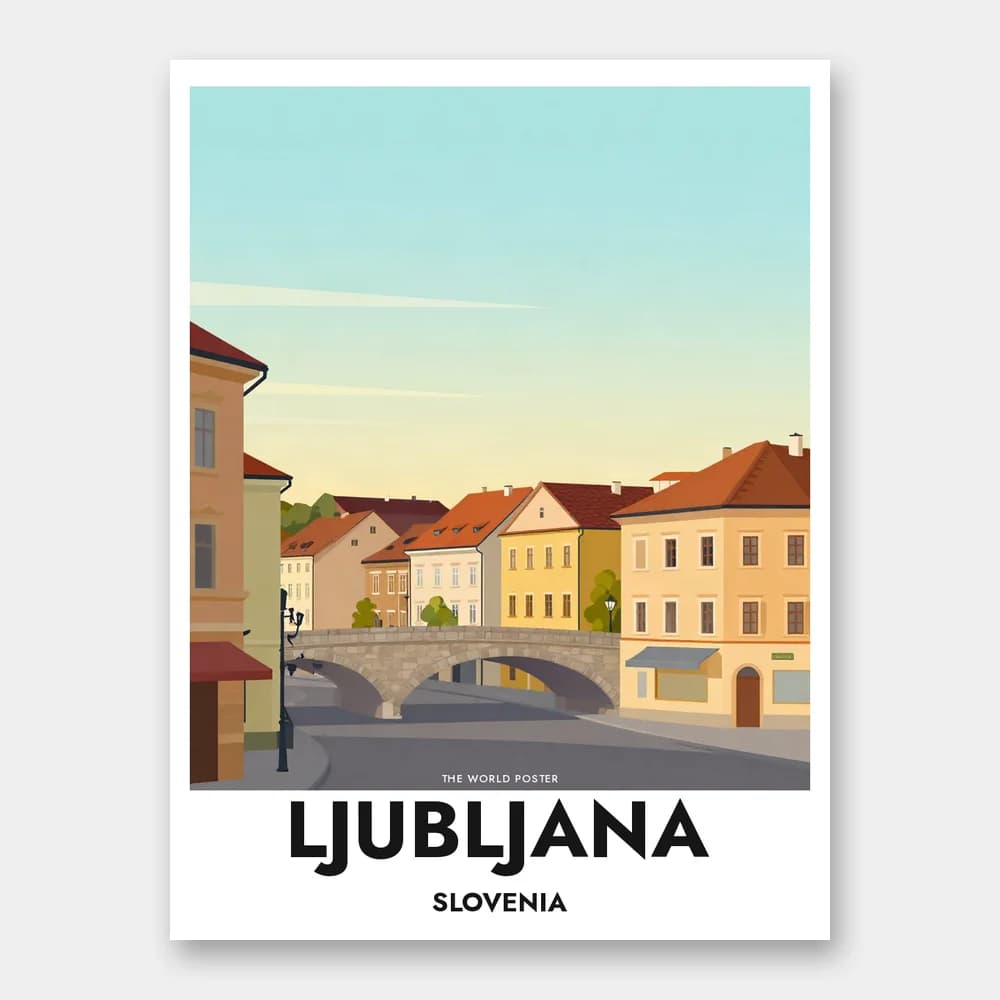 ポスター LJUBLJANA – トリプルブリッジ - Image 1 of 6