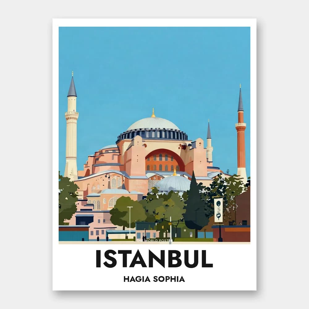 Poster ISTANBUL – Hagia Sophia - Image 1 of 6