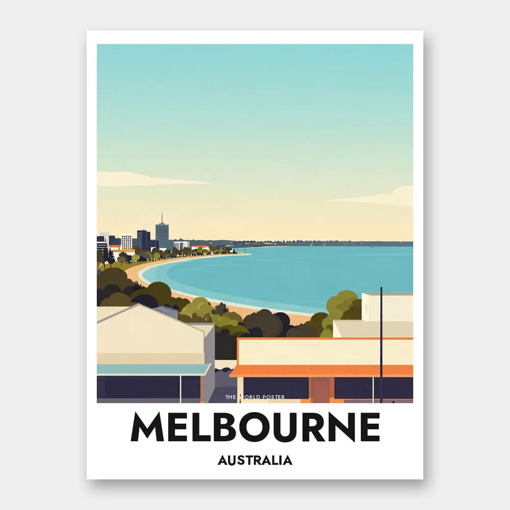 Plakat MELBOURNE – Port Phillip Bay - Image 1 of 6