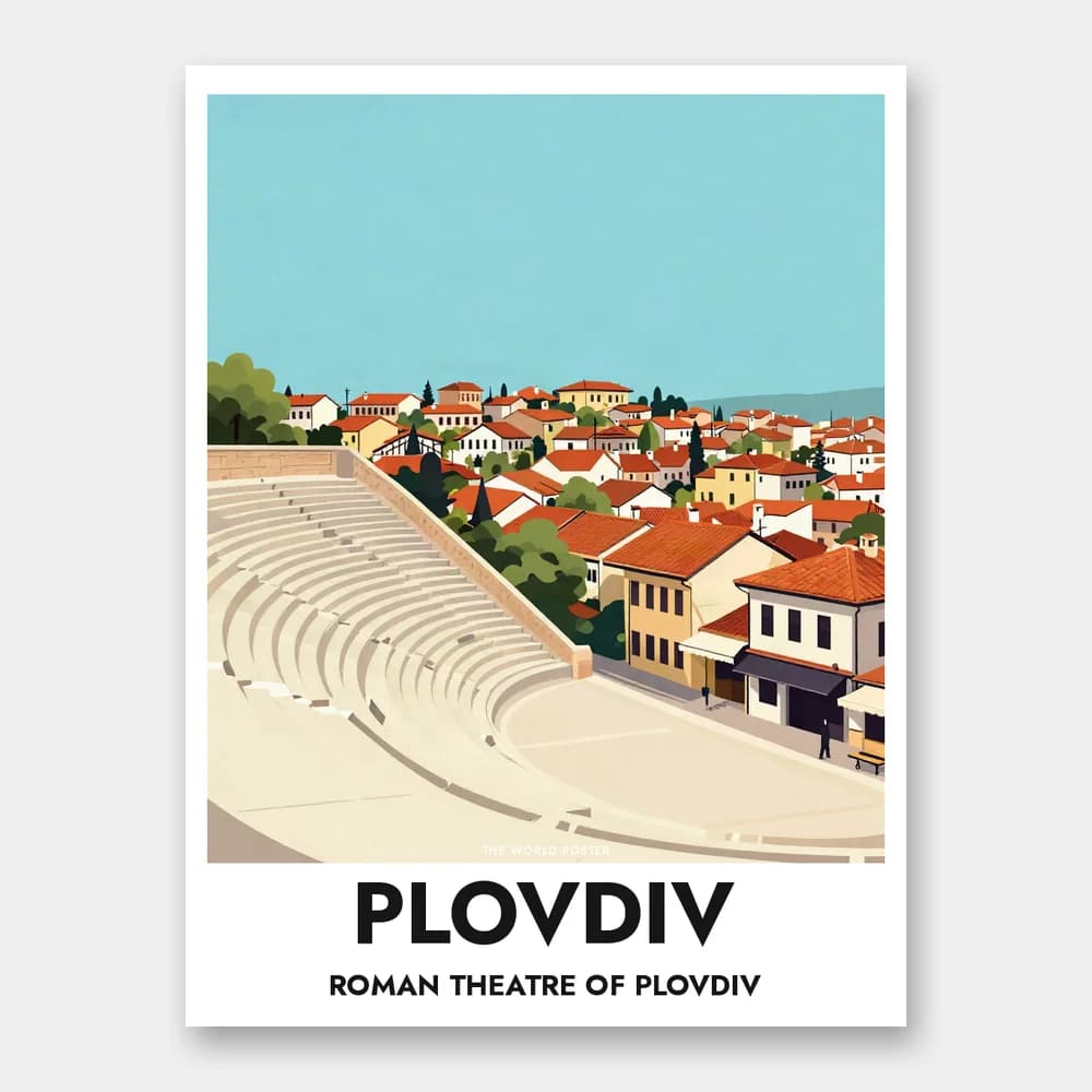 ポスター PLOVDIV – プロヴディフのローマ劇場 - Image 1 of 6