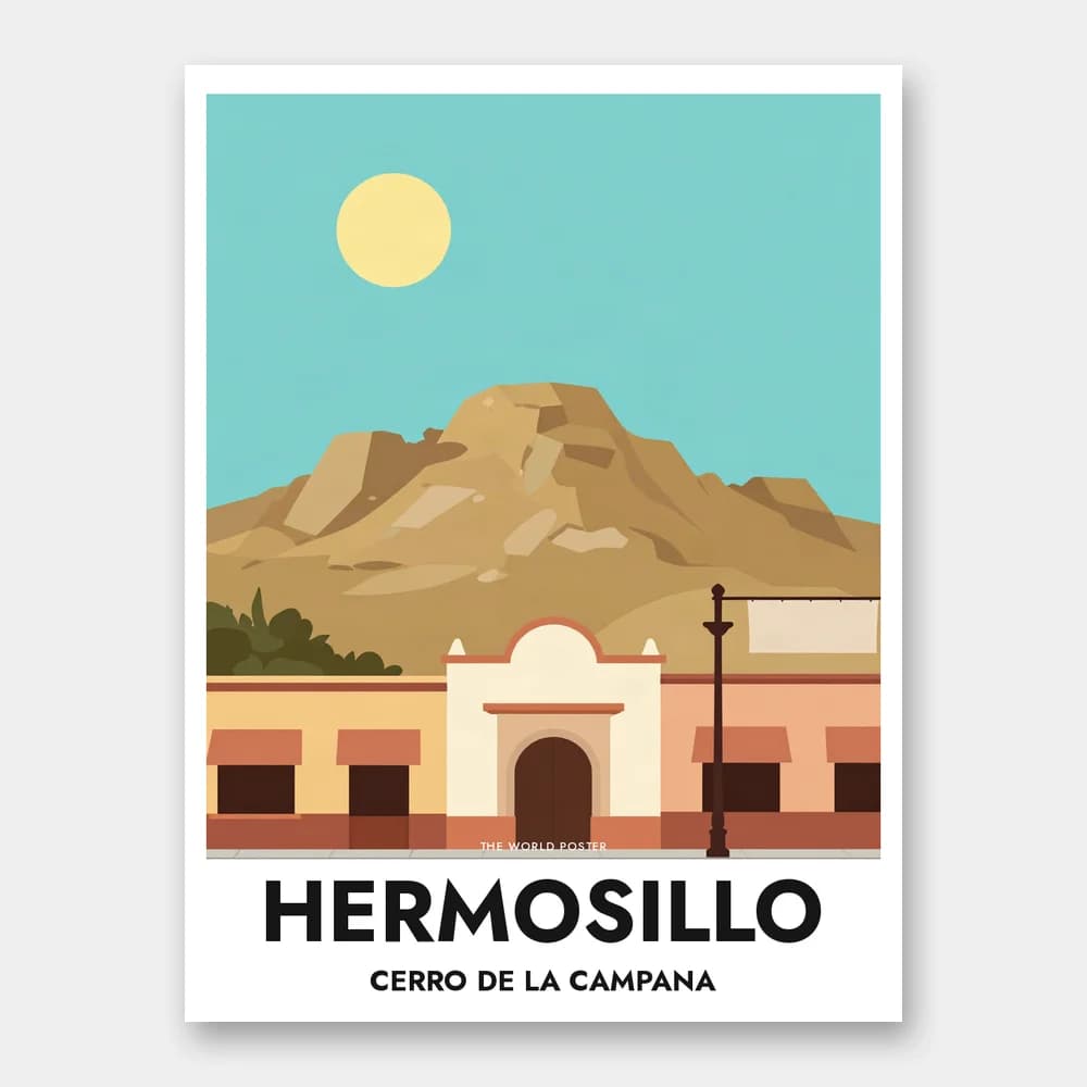 Plakat HERMOSILLO – Cerro de la Campana - Image 1 of 6