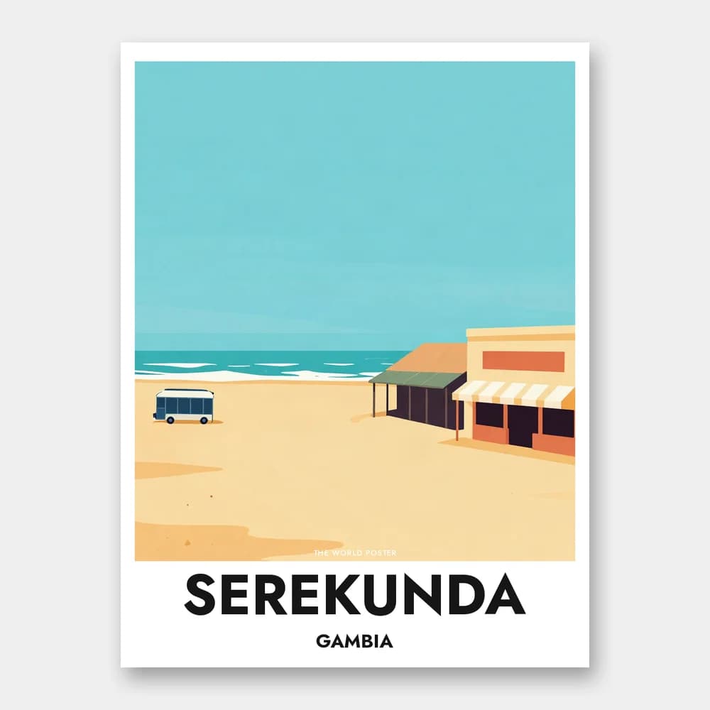 Póster SEREKUNDA – Costa atlántica - Image 1 of 6