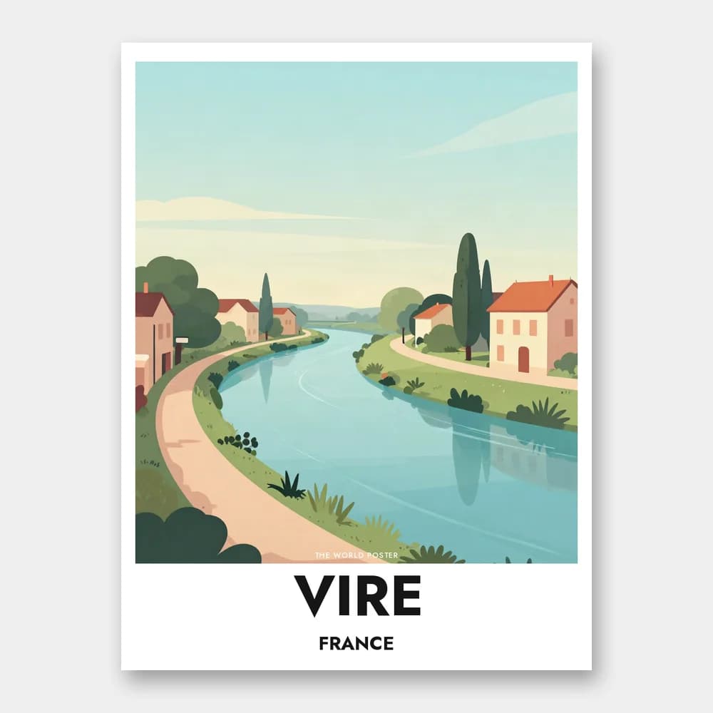 Poster VIRE – The Vire river - Image 1 of 6