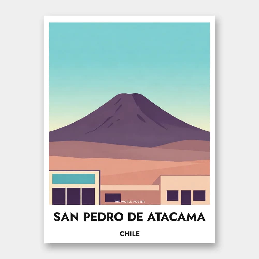 Poster SAN PEDRO DE ATACAMA – Licancabur volcano - Image 1 of 6