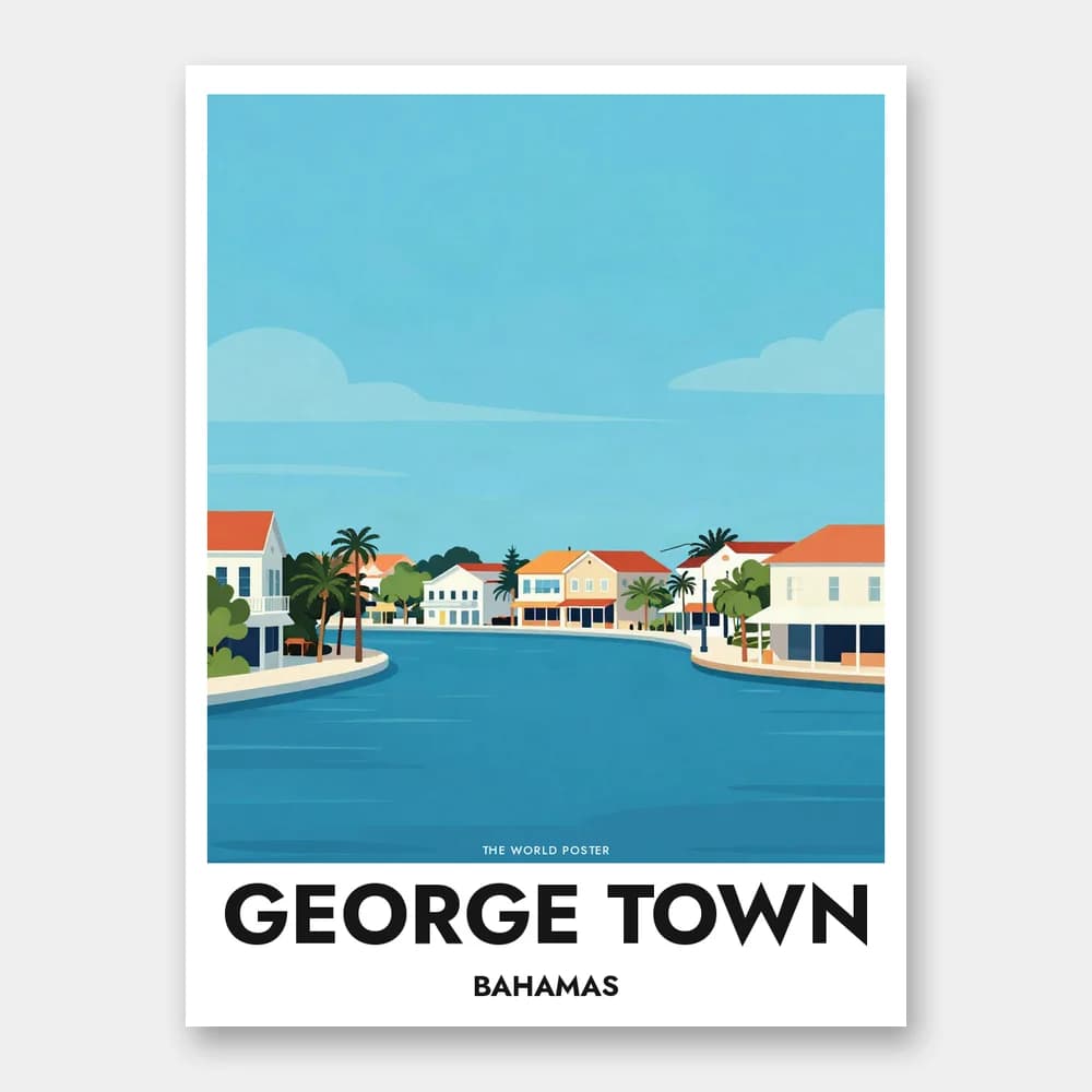Affiche GEORGE TOWN – Elizabeth Harbour - Image 1 of 6