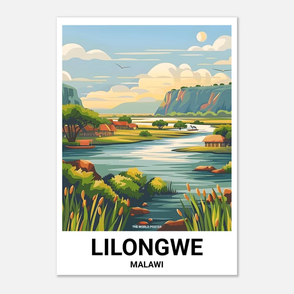 Affiche LILONGWE - Image 1 of 6