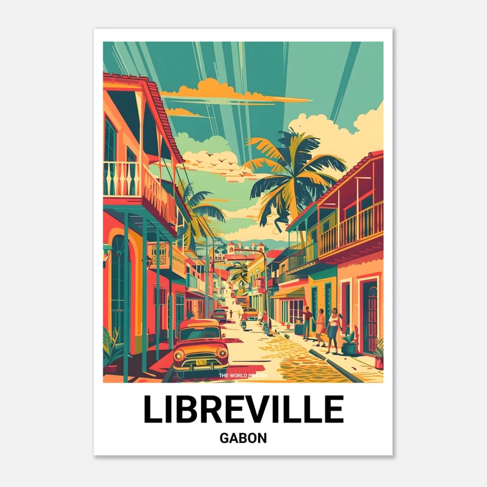 Plakat LIBREVILLE - Image 1 of 6