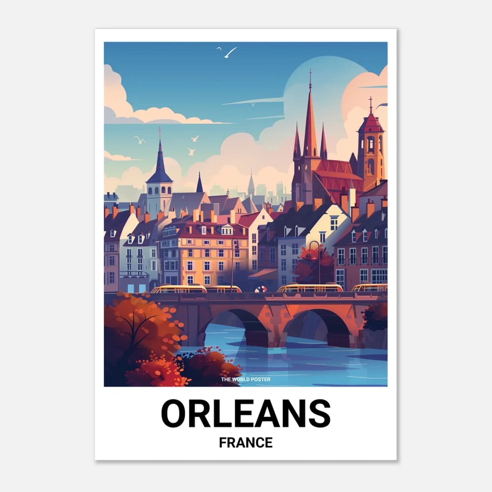 Affiche ORLÉANS - Image 1 of 6