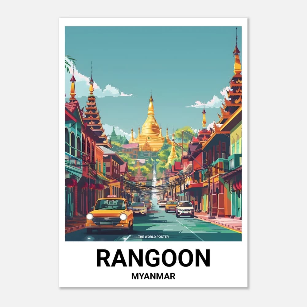 Poster YANGON - Image 1 of 6