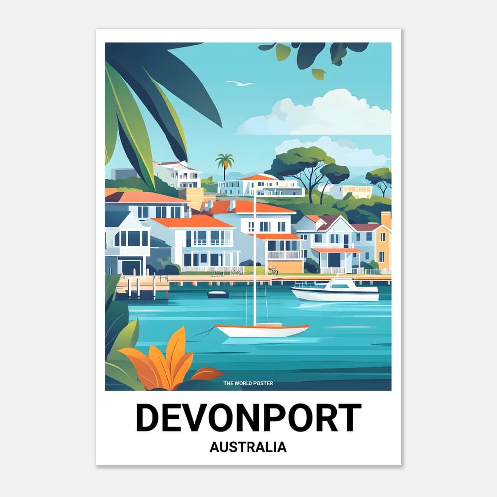 Poster DEVONPORT - Image 1 of 6