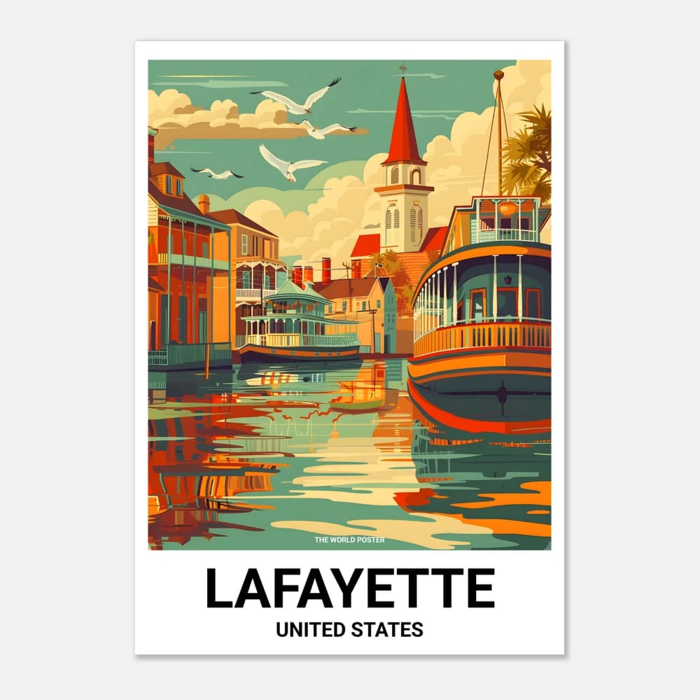 Affiche LAFAYETTE - Image 1 of 6