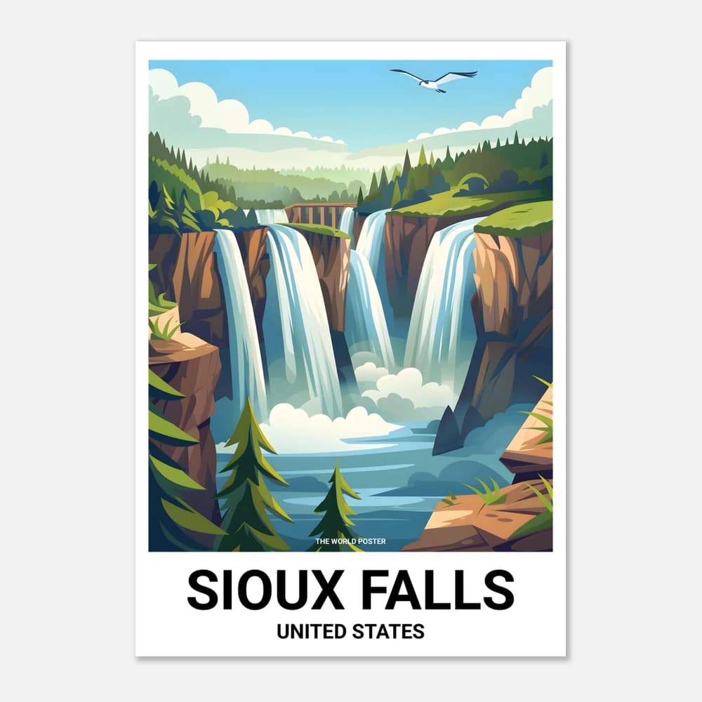 Affiche SIOUX FALLS - Image 1 of 6