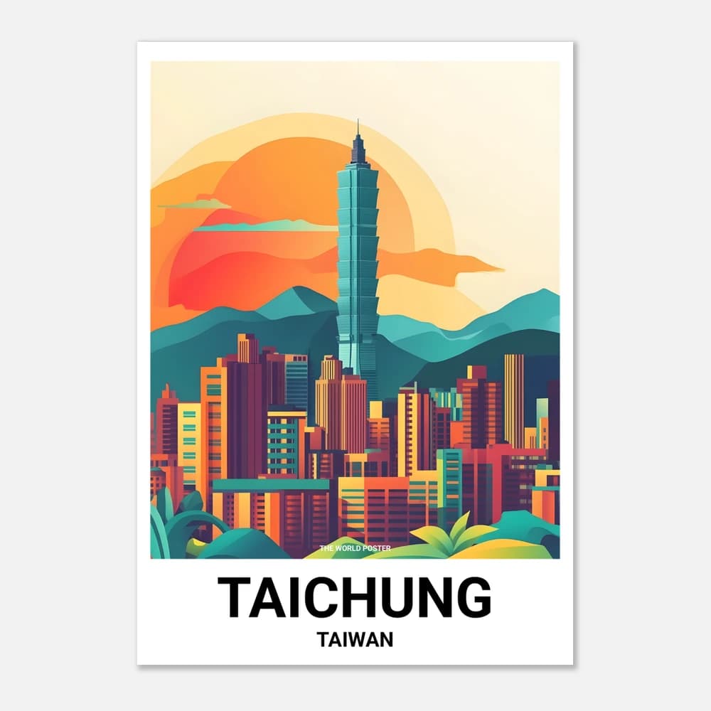 Affisch TAICHUNG - Image 1 of 6