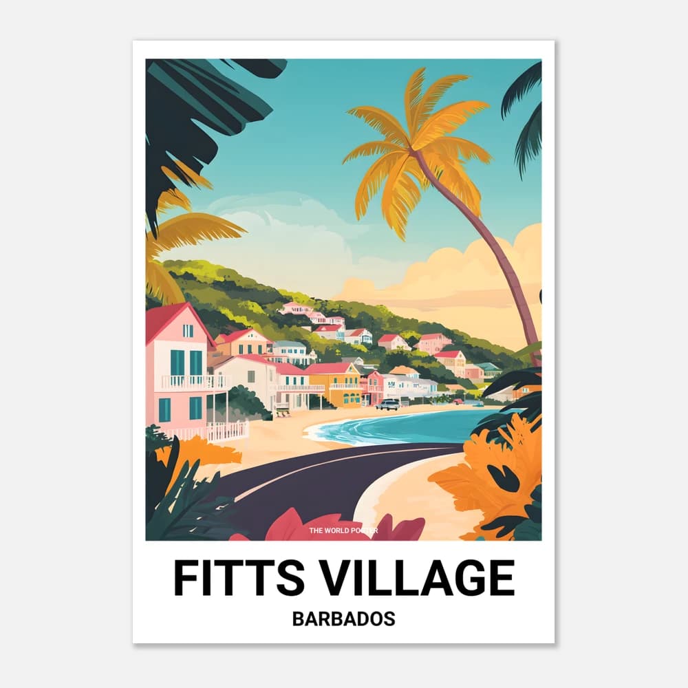 Poster FITTS VILLAGE - Image 1 of 6