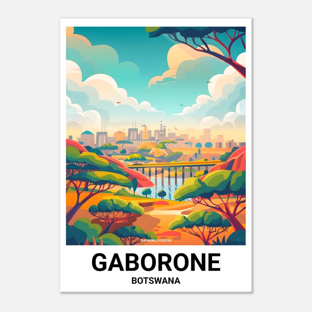 Poster GABORONE - Image 1 of 6