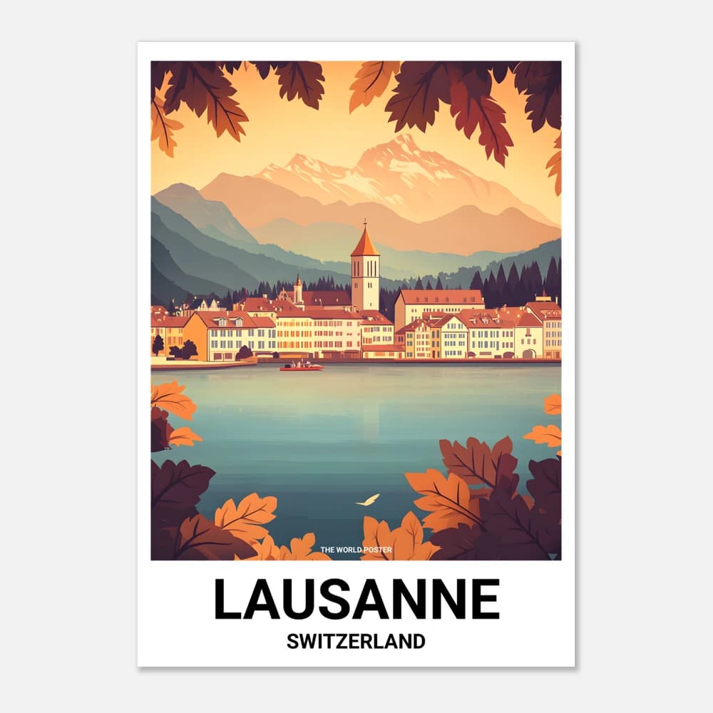 Poster LAUSANNE - Image 1 of 6