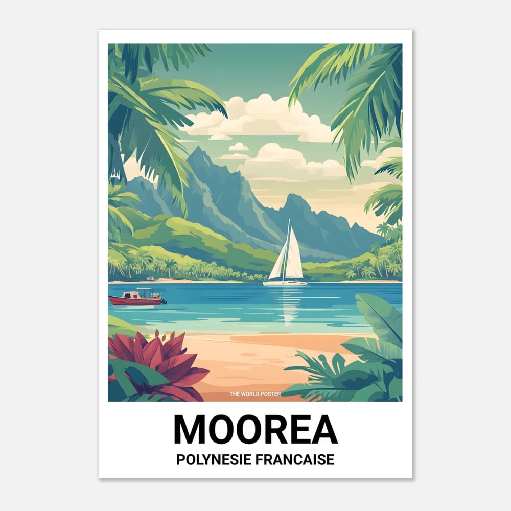 Poster MOOREA - Image 1 of 6