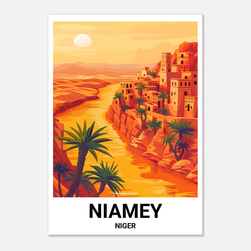 Plakat NIAMEY - Image 1 of 6