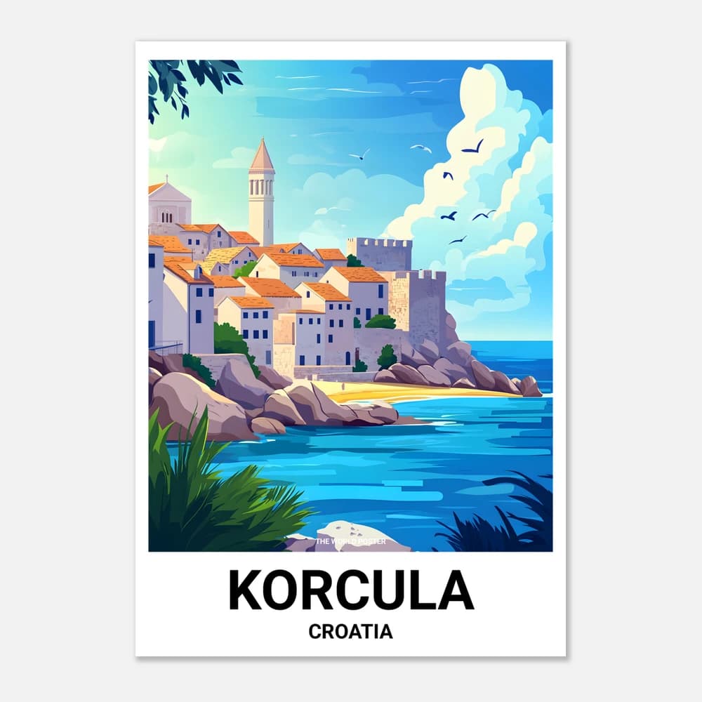Poster KORČULA - Image 1 of 6
