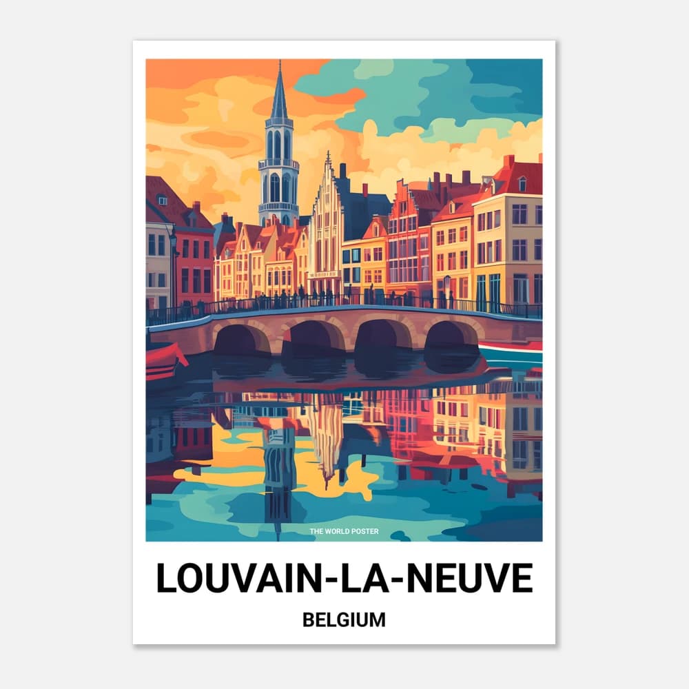 Affiche LOUVAIN-LA-NEUVE - Image 1 of 6