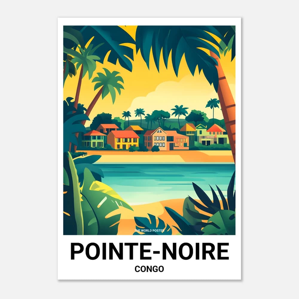Plakat POINTE-NOIRE - Image 1 of 6