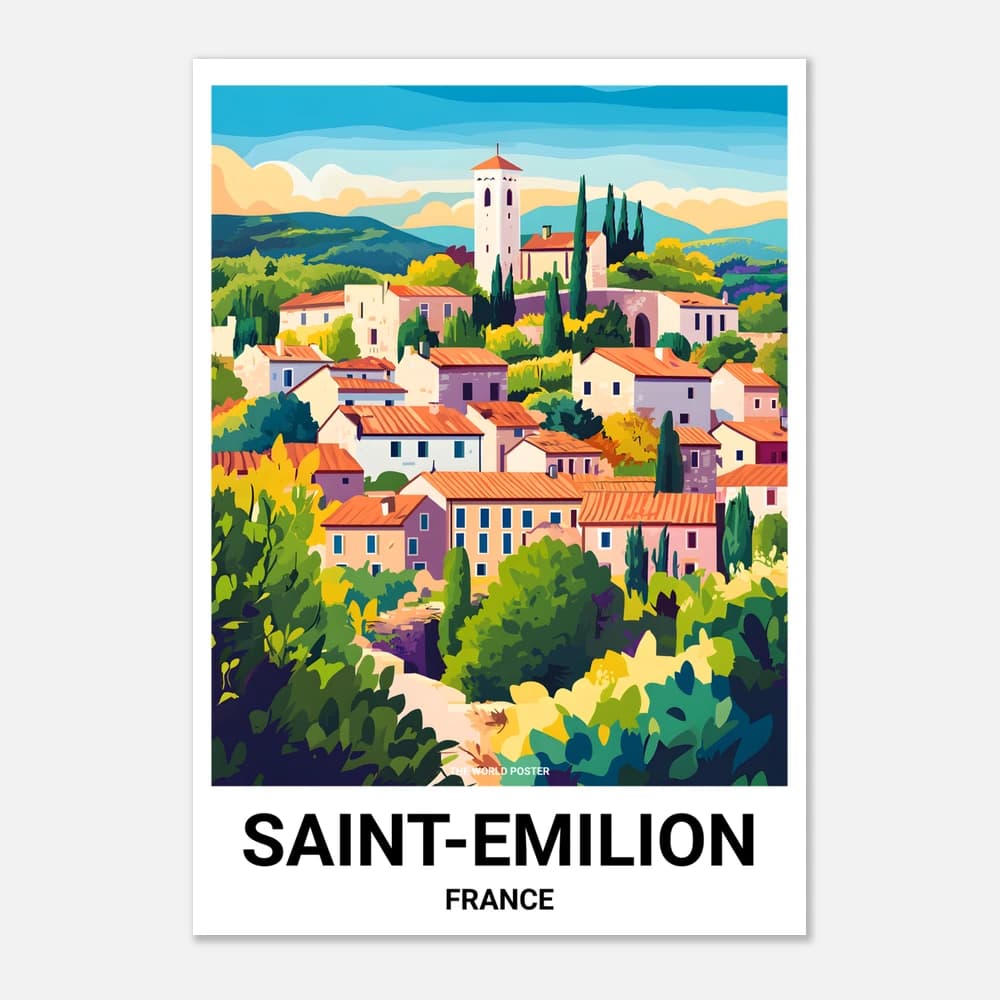 Affiche SAINT-ÉMILION - Image 1 of 6