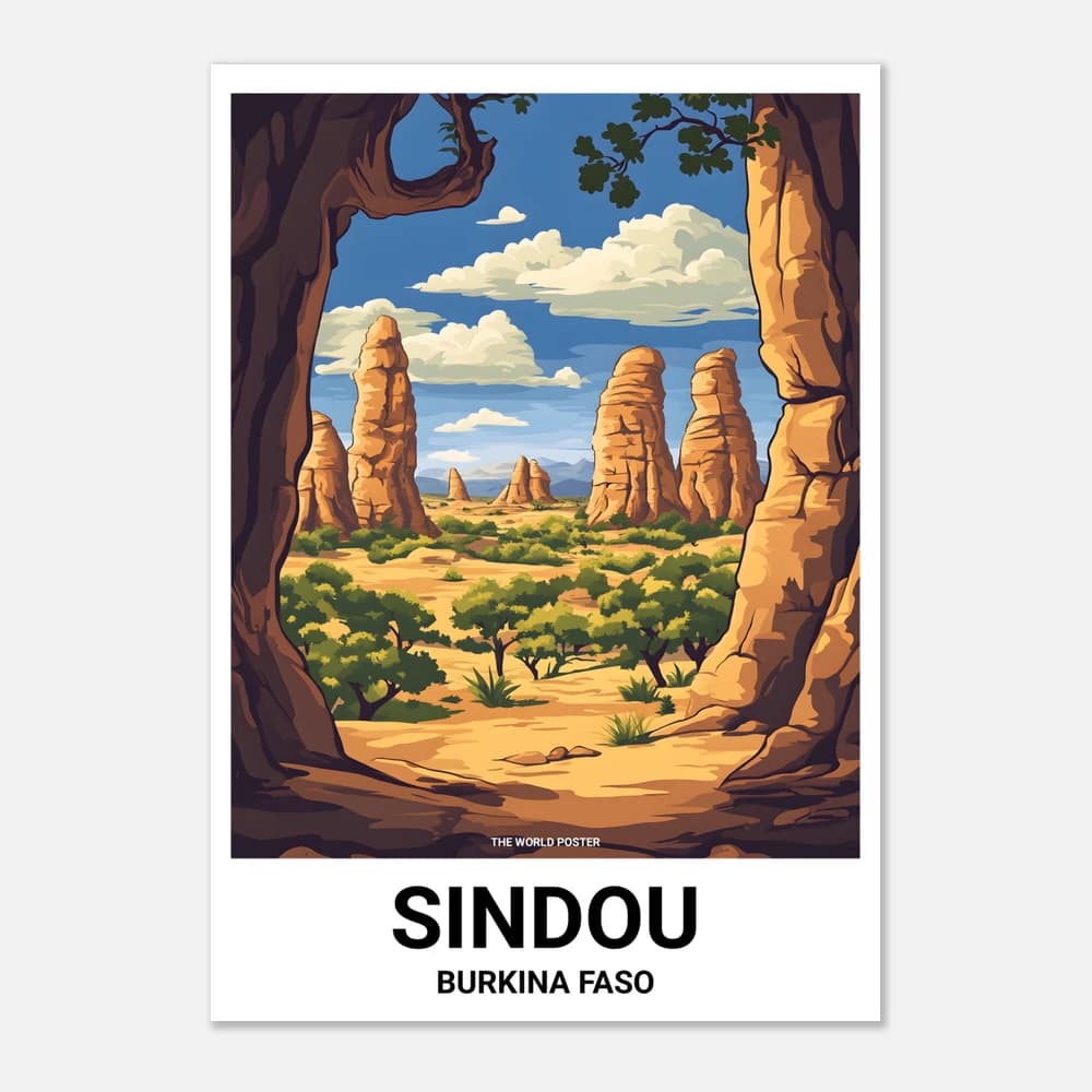 Affiche SINDOU - Image 1 of 6