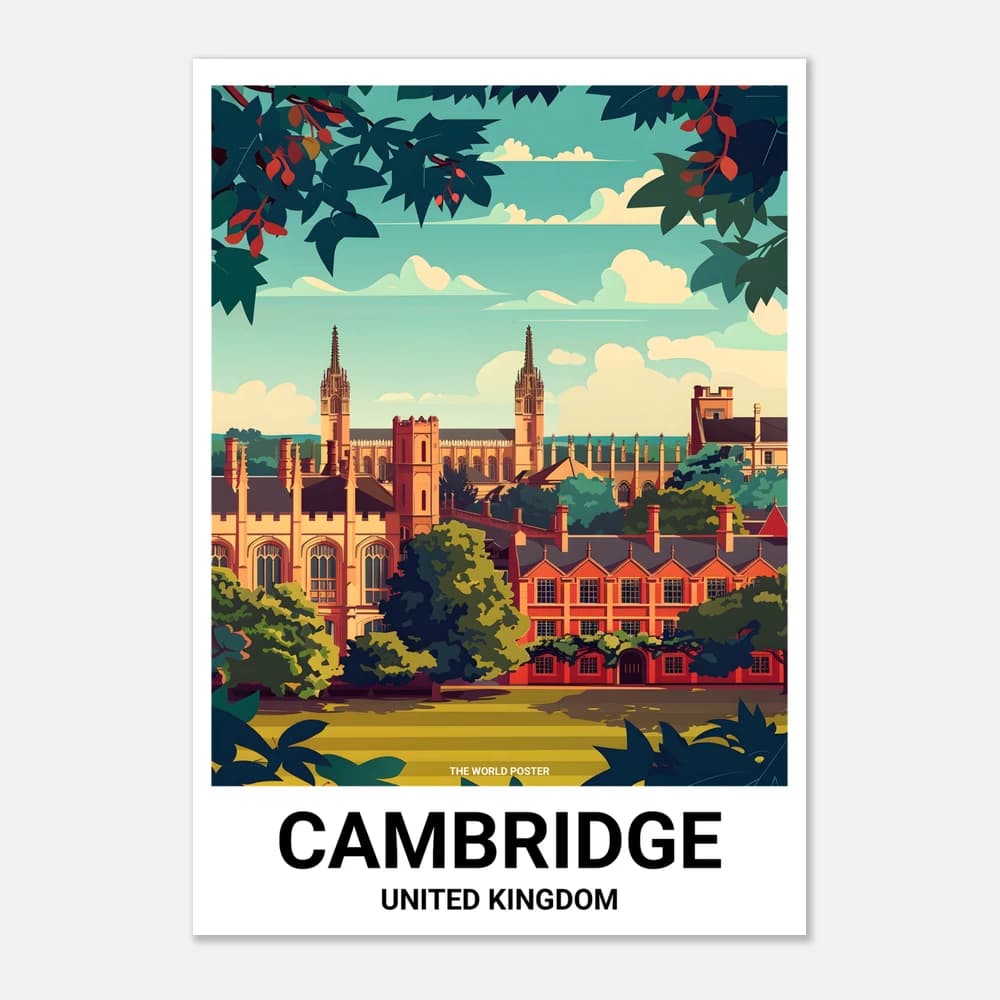 Poster CAMBRIDGE - Image 1 of 6