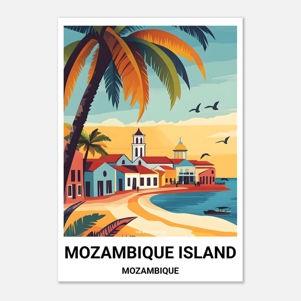 Poster MOSAMBIK-EILAND - Image 1 of 6