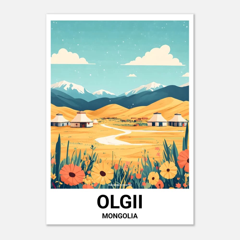 Plakat ÖLGII - Image 1 of 6