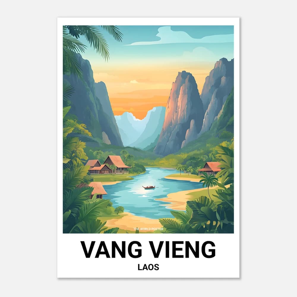 Poster VANG VIENG - Image 1 of 6