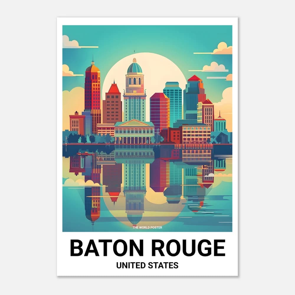 Poster BATON ROUGE - Image 1 of 6