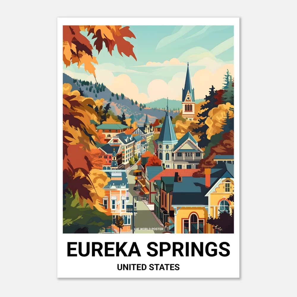 Affiche EUREKA SPRINGS - Image 1 of 6