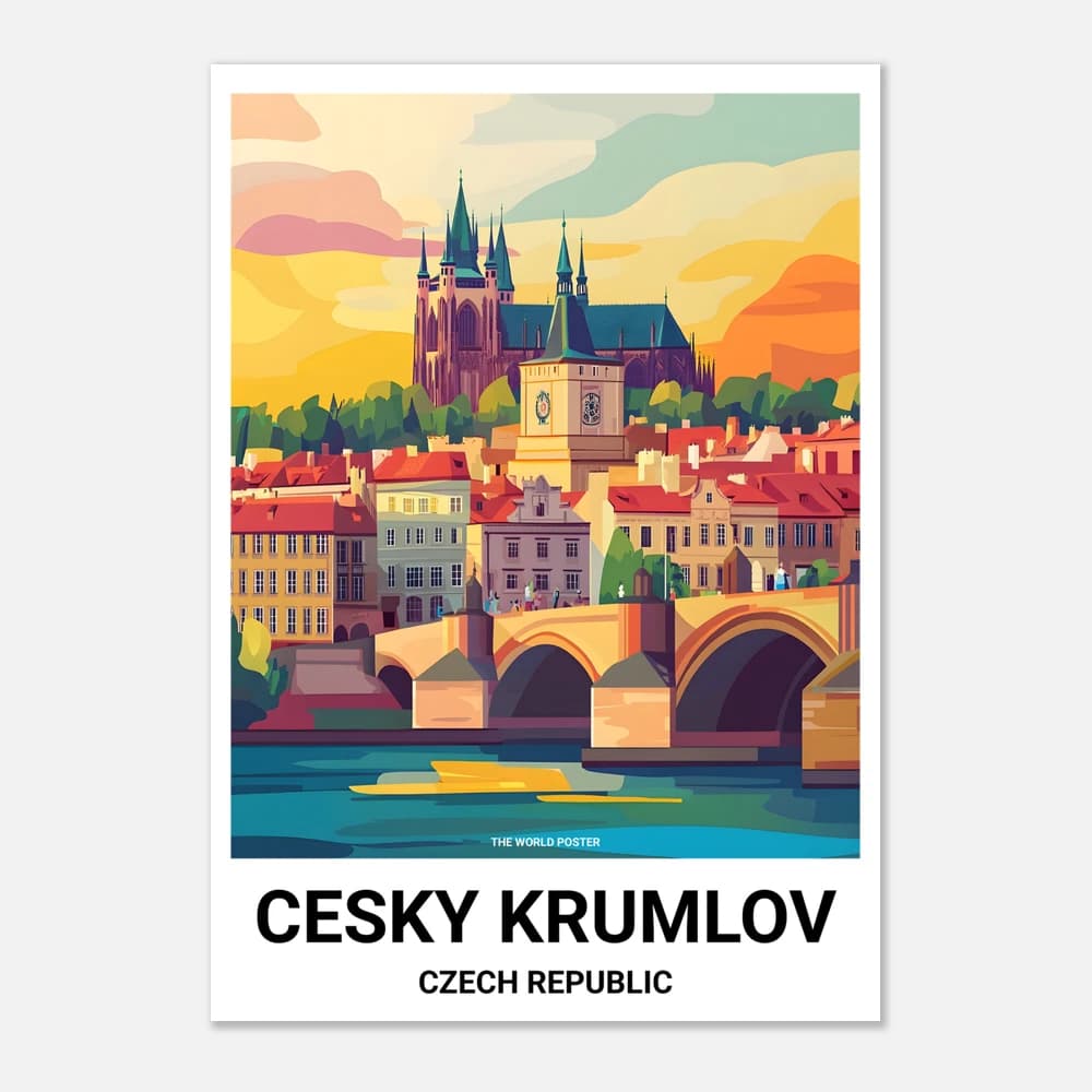 Poster ČESKÝ KRUMLOV - Image 1 of 6