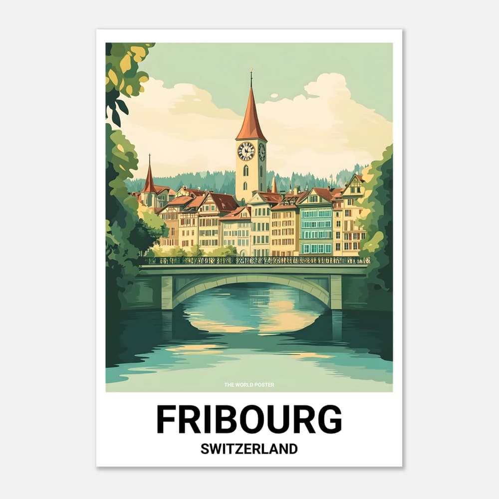 Póster FRIBOURG - Image 1 of 6