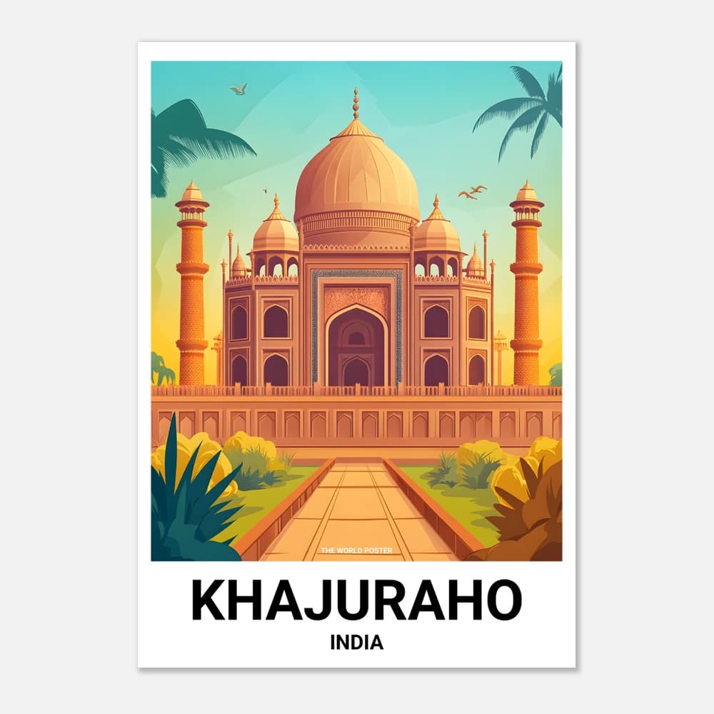 Poster KHAJURAHO - Image 1 of 6