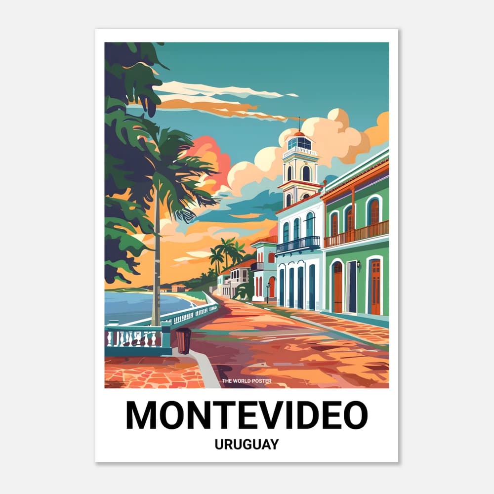 Affiche MONTEVIDEO - Image 1 of 6