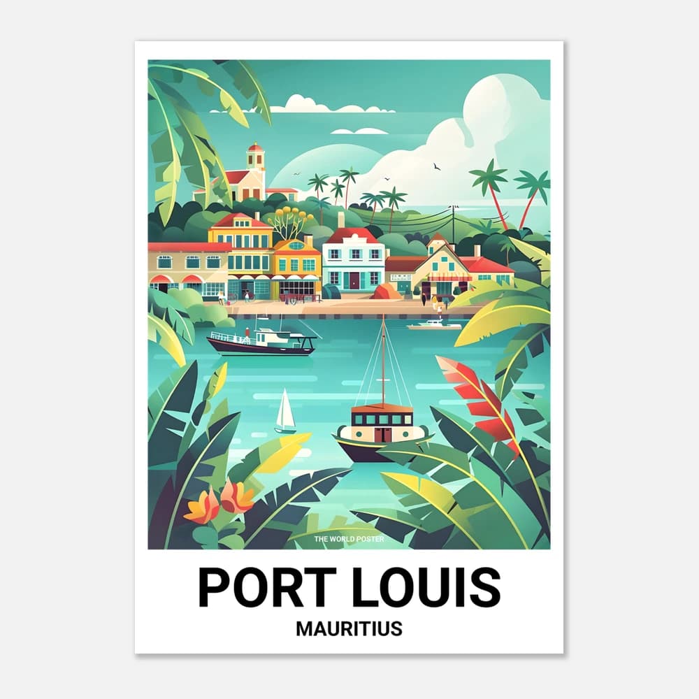 Affisch PORT LOUIS - Image 1 of 6
