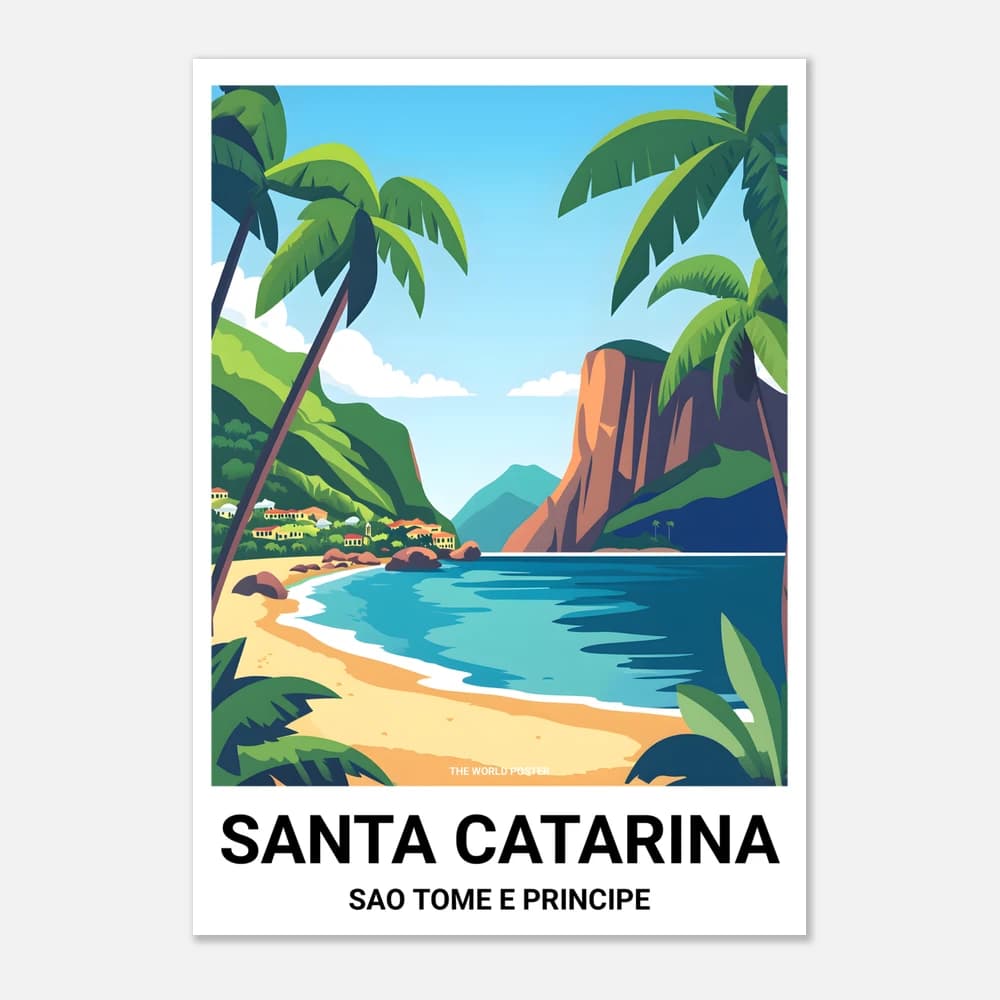Poster SANTA CATARINA (SÃO TOMÉ AND PRÍNCIPE) - Image 1 of 6