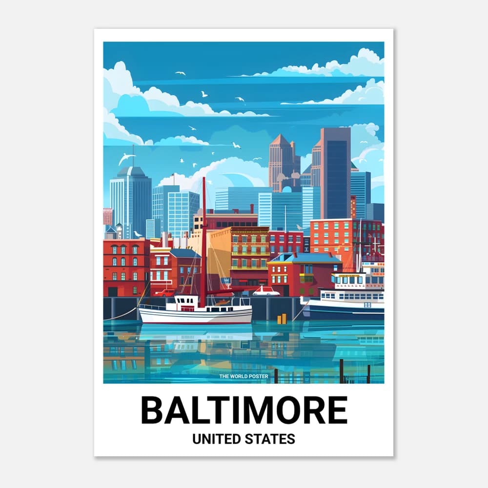Affiche BALTIMORE - Image 1 of 6