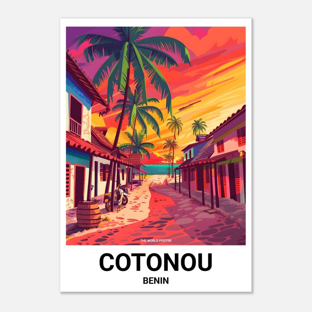 Poster COTONOU - Image 1 of 6