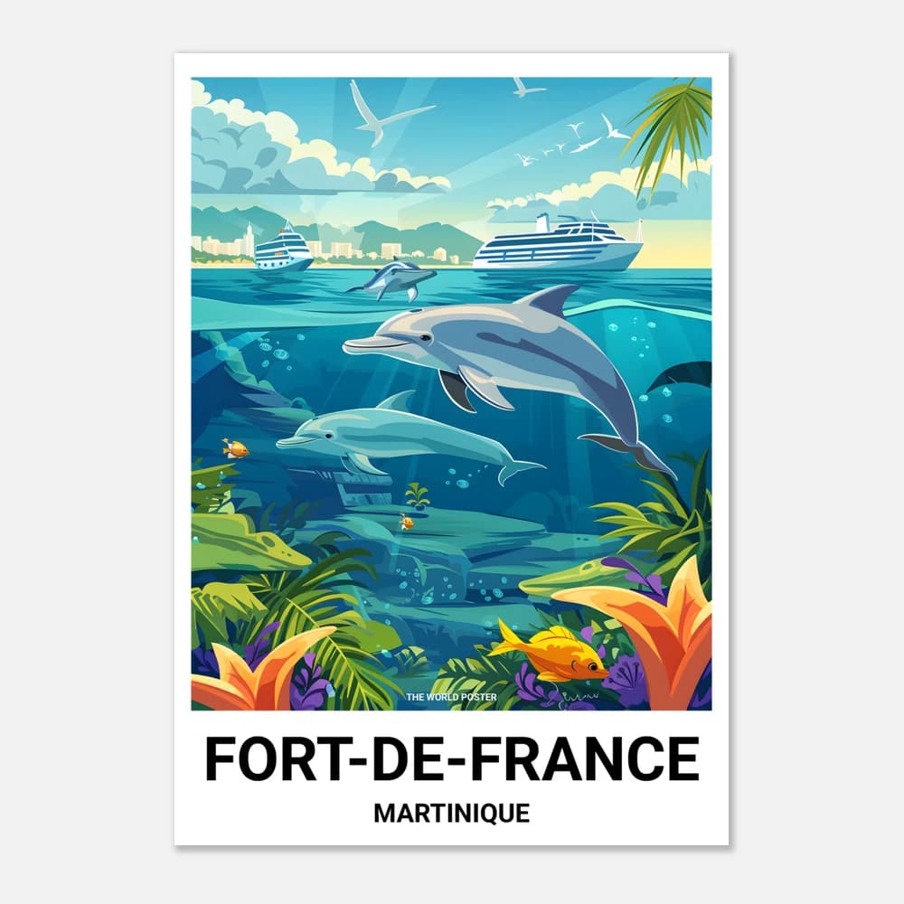 Poster FORT-DE-FRANCE - Image 1 of 6