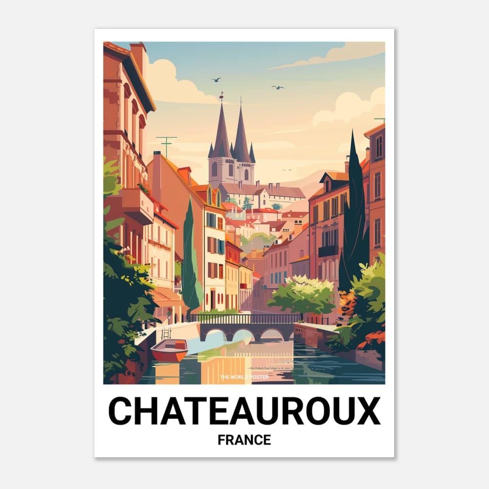Affiche CHÂTEAUROUX - Image 1 of 6