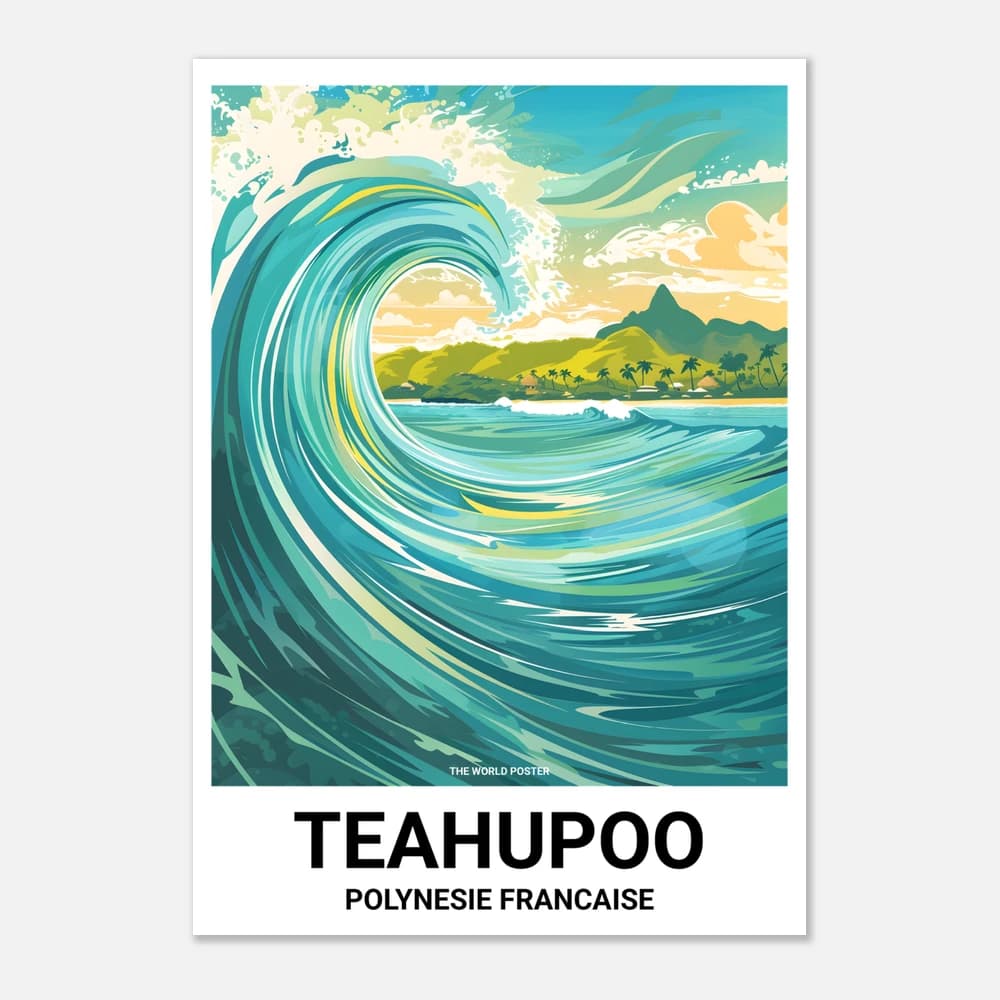 Poster TEAHUPOO - Image 1 of 6