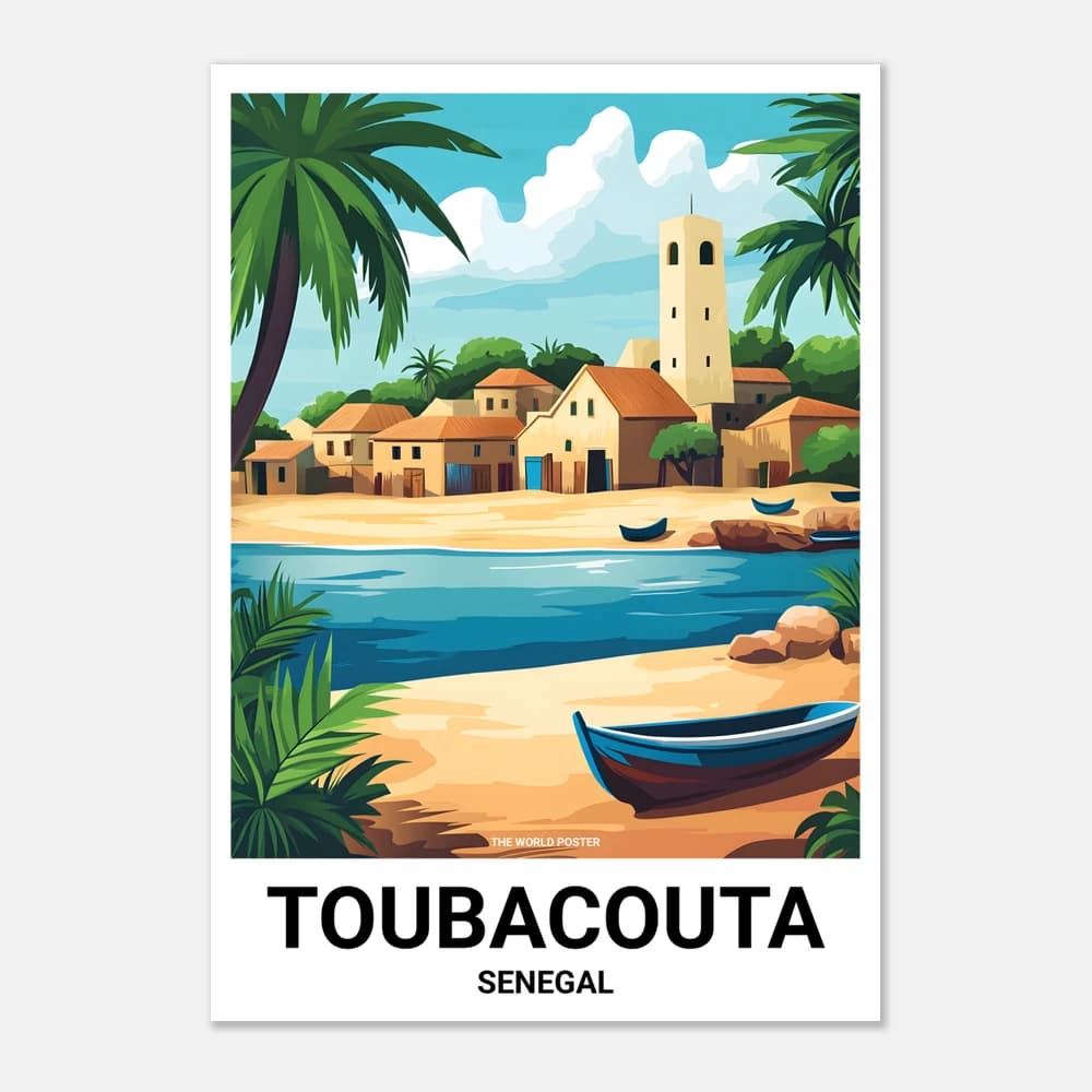Affisch TOUBACOUTA - Image 1 of 6