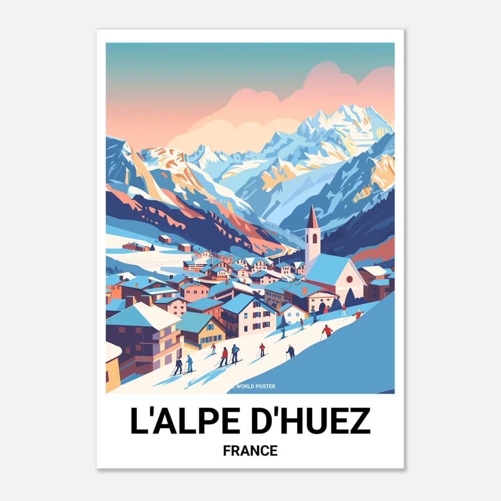 Poster ALPE D'HUEZ - Image 1 of 6